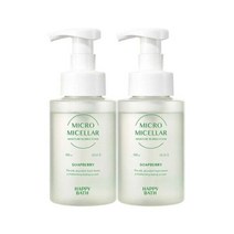 해피바스 ㅋ클렌징폼 마이크로미셀라 솝베리 버블폼 300ml 2개