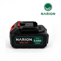 나리온 21V 3.0Ah 배터리 (송풍기 10인치 체인톱 호환)