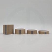 테프론테이프 0.13T 고온 내열 불소수지 유리 섬유 접착 마스킹 씰링테입 다양한 사이즈, 25mm X10M, 1개