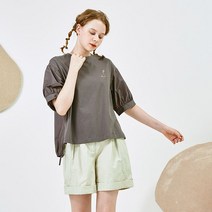 Thursday Island 써스데이아일랜드 심플 루즈 크루넥 티셔츠 T214MBL237W