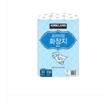 커클랜드 프리미엄 화장지 3겹 롤화장지 30롤, 6팩