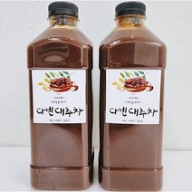 다빈수제청 전통대추차 카페대추차 진한대추즙, 1병, 970ml
