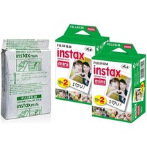 Fujifilm Instax Mini 즉석필름 10매 5팩(총 50매) 대량포장 즉석카메라 카메라 즉석 필름 미니필름, 기본