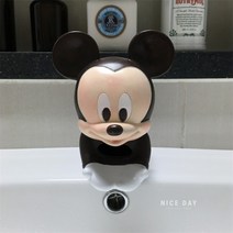디즈니 캐릭터 미키마우스 미니 수도꼭지 익스텐션 물튀김 방지, 미키개