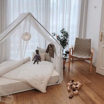 하우스 키즈침대 샤샤 캐노피 B타입 L사이즈, 없음