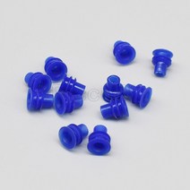 타이코 .5 시리즈용 슈퍼 방수 실리콘 와이어 씰 고무 빨간색 파란색 00-000 개 28934-2, 02 파란_03 500Pcs