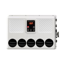 무시동에어컨 화물차 트럭 차량용 저소음 12V 24V, 24V 블랙 + 풀 세트