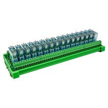 공장 가격 파인더 16 채널 제조업체 릴레이 모듈 12V/245V 40.61.7.024.0001din 레일 설치, 한개옵션0