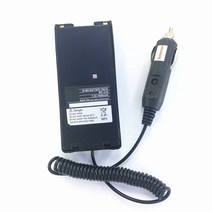 Icom IC-V8 IC-V82 IC-F30GT IC-F40GT IC-F31GS 등 워키 토키 용 입력 DC12V 자동차 충전기 제거기, 한개옵션0