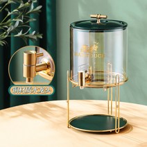 수도꼭지유리병 미니워터바 음료 생수 디스펜서 식당 카페 물통 8종, 옵션3