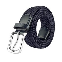 JUKMO 탄성 브레이드 벨트 선물 상자에 스트레치 우븐 벨트, 스몰(허리 28 quot -31 quot 용)