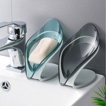 복층아파트 옥탑방 비누받침 거울청소 욕실비누홀더 욕실비누대 비누거치대 물빠지는비누받침 비누받침대, 그레이