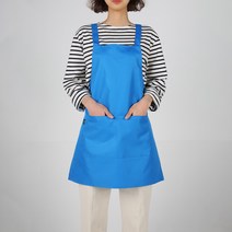 오투라이프에이프런 베이직 친환경 ECO 방수 앞치마, 1개, 블루