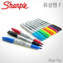 샤피 유성 네임펜 파인팁 1mm 낱개, 1개, 아쿠아