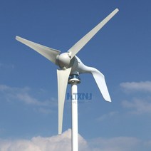 풍력 발전기 새로 개발 된 터빈 800w 12v 24v 6 블레이드 PWM 컨트롤러 가정용, [03] 48V, [01] Only Turbine, [01] 600W 3 Blades