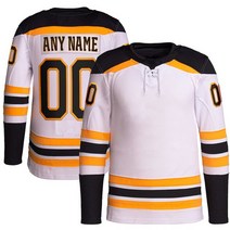 하키복 하키반티 하키유니폼 반티하키복 사용자 정의 하키 미국 보스턴 아이스 당신의 스티칭 글자 스포츠 사이즈