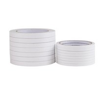 8M 양면 흰색 초강력 테이프 종이 초박형 슈퍼 점착성 홈 오피스 문구, [06] 20mm, [01] White, [01] 8M