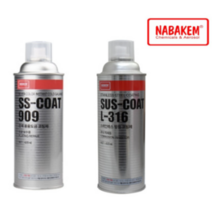 나바켐 SUS-COAT L-316 스테인리스 방청 코팅 SUSCOAT L316 스텐코팅제 내열 부식억제 녹방지 NABAKEM 남방 일신 L-316, 1.은색 용융 도금코팅제 SS-COAT 909, 1개