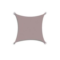 420D 방수 차양 항해 야외 정원 해변 캠핑 파티오 수영장 천막 텐트, khaki+2x5m