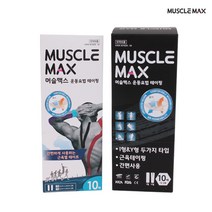 머슬맥스 키네시올로지 스포츠 근육 테이핑 테이프(10매) 5개, 단품