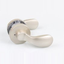 SD103 실버 방문손잡이/레바/도어락/몽돌3000L/문고리, 1개