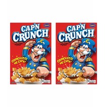 캡틴크런치 스위튼드 콘 & 오트 시리얼, 2개, 398g