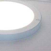 LED 엣지등 초슬림 면조명 원형 직부등 20W, 주광색, 1개