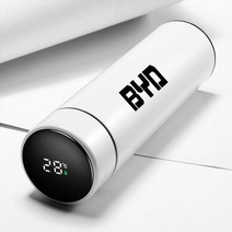 자동차 지능형 보온병 병 BYD tin F3 E6 Atto 3 Yuan Plus Song Max F0 G3 I3 Ea1 Dmi 2din 2014 G6 Pro 자동차 액세서리, 없음, For BYD 1-White