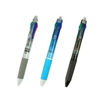 직장인 학생 필기구 멀티펜 4색 볼펜 3개입 공부 학교, 랜덤발송