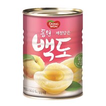[동원] 백도 2절 400g x 4캔