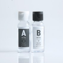 투명 1:1 에폭시레진(주제+경화제) 70ml 2액형 레진 공예 아트 DIY