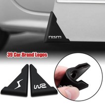 문콕방지가드 자동차 도어 범퍼가드 스티커 렉서스 FSport CT200h 용 실리콘 코너 커버 충돌 방지 프로텍터 스타일링 NX300H ES GS LC RC GC rx용 2 개, For Alfa Romeo
