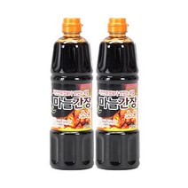 첫맛 마늘간장소스 1.05kg X 2개 102090, 마늘간장소스 1.05kg 2개