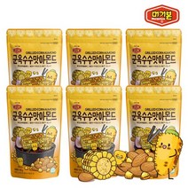 머거본 견과류 군옥수수맛아몬드 190g x6봉, 선택/단일상품