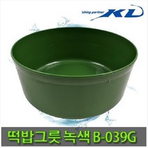 야부코리아 KD조구 떡밥그릇 녹색 B-039G