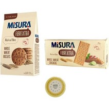 미주라 전립분 크래커 385G 전립분 비스킷 330G MISURA 각 1봉 총 2봉 MANMARUBOYA 스티커 첨부, One Color, One Size