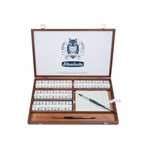 쉬민케 호라담 수채고체케익 1.1pan 48색(GS74348097) 우든박스 수채화물감