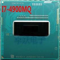 i77700k 오리지널 인텔 PGA I7 3840QM CPU 2.8G 8M 캐시 SR0UT 노트북 Cpu 지원 HM75, 한개옵션0