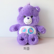 케어베어 정품 캐릭터 중형 봉제인형 퍼플