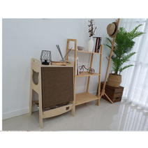 국산 원목 스크래쳐 캣타워 카펫스크래쳐 고양이 해먹 숨숨집 용품 스크레처 켓타워 놀이터, 추가옵션-앞판 리필카펫(그레이)