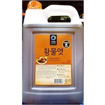 동하유통 황 물엿 5kg 식자재 치킨집 분식집 업소용
