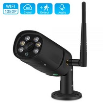 가게CCTV 강아지 홈캠 홈 실외 현관 문 농막 CCTV ANBIUX2MP Wifi IP 카메라 야외 1080P 무선 유선 양방향 오디오 TF 카드 슬롯 최대 128G IR 20m, 1080P NO SD Card_EU 플러그 | 3.6m