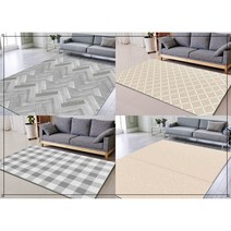 파크론매트 1+1 층간소음 아기 거실 유아 놀이방 바닥 매트 북유럽풍, 05-그레이 (2장)