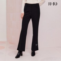 JJ지고트 JJ.ro 패치 장식 세미 부츠컷 팬츠 GM2A0SLR1