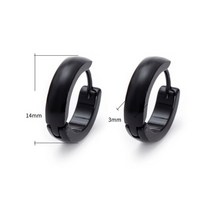 ESSFF 잘 생긴 멋진 다채로운 작은 후프 귀걸이 여성을위한 피어싱 스테인레스 스틸 서클 Earings 농구 펑, 05 BE0236