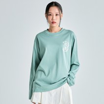 [국내정품]MLB 엠엘비 베이직 메가로고 긴팔 티셔츠 BOS D.Mint