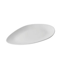 에라토 [조약돌 그릇 단품] 롱디쉬 38cm / 화이트 1P