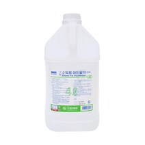 그린제약 그린 소독용에탄올액 4L 대용량 에탄올액, 1개