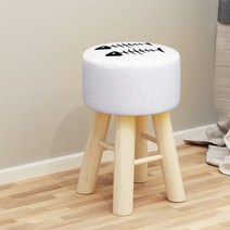 원목 화장대 의자 스툴 침실 간이 미니 홈테리어 보조 디자인 인테리어, 피쉬(높이35cm)
