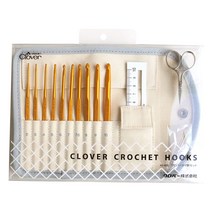 Clover 크로바 금속 코바늘 세트 43-405